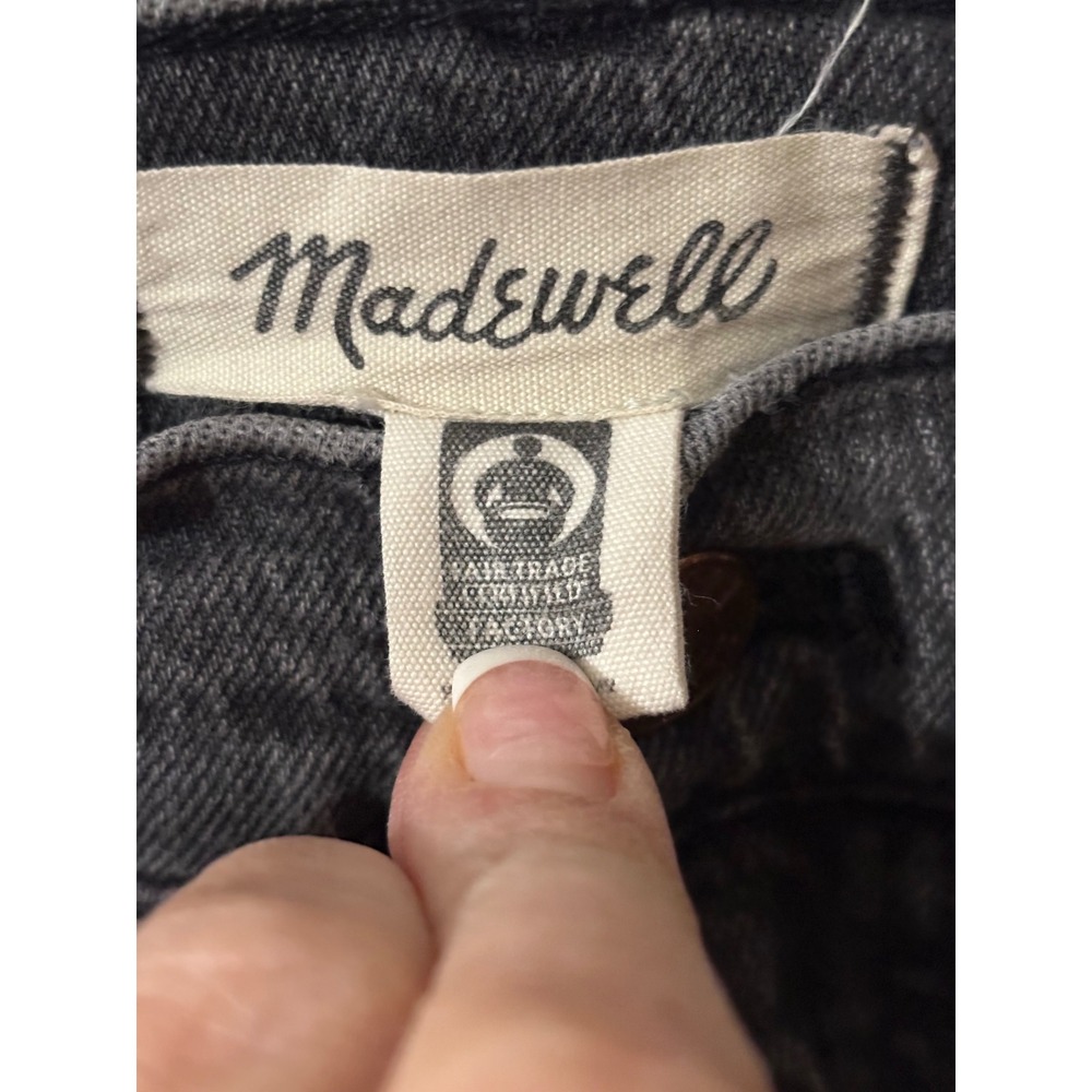 Madewell Gray Flare & Wide Leg Jeans - Picture 2 of 9